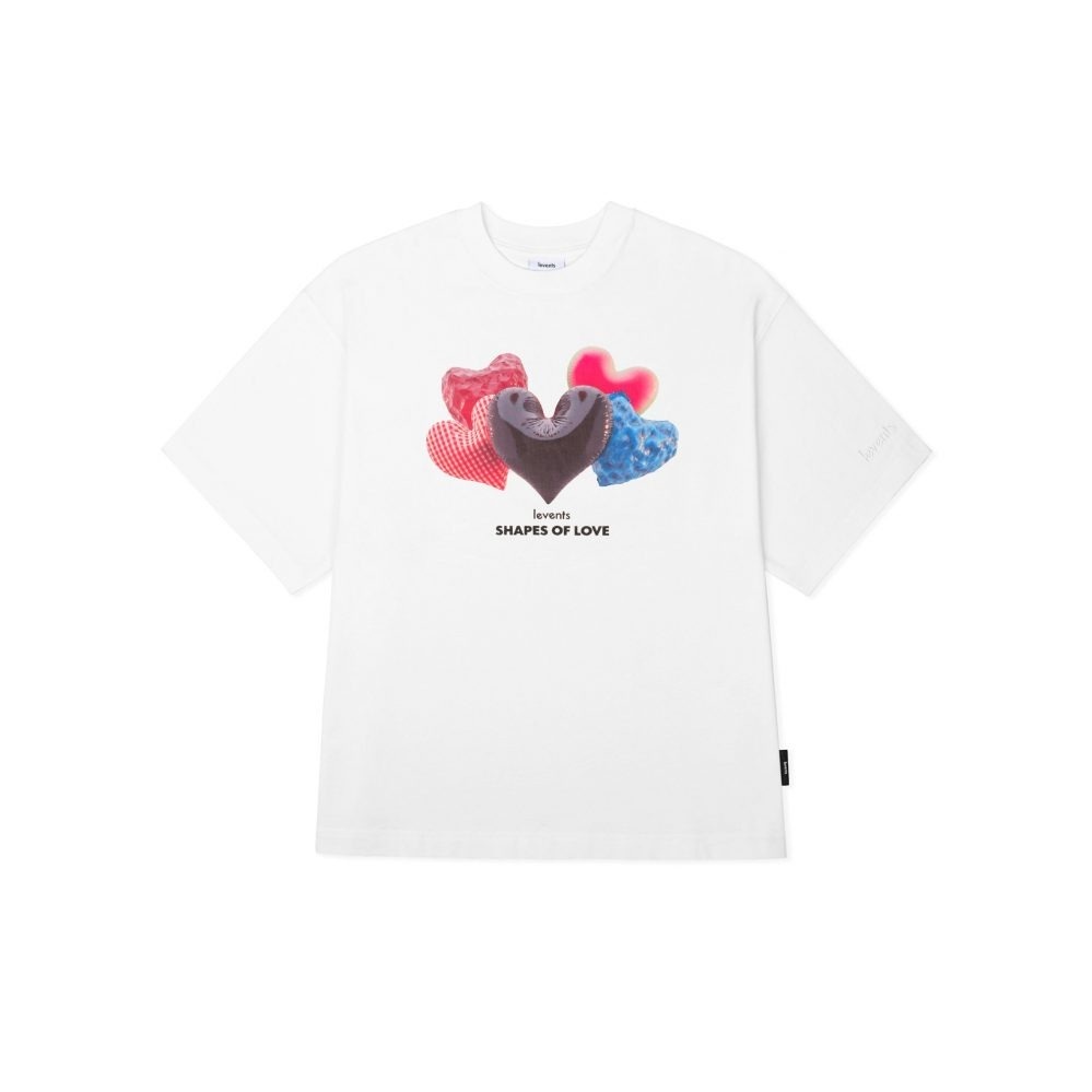 Áo Thun LEVENTS®SHAPES OF HEART DROP SHOULDER TEE