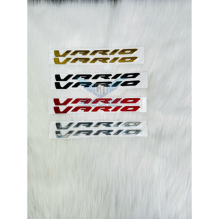 Tem vario chữ nổi chất liệu nhựa abs dán xe vario 2017-2024