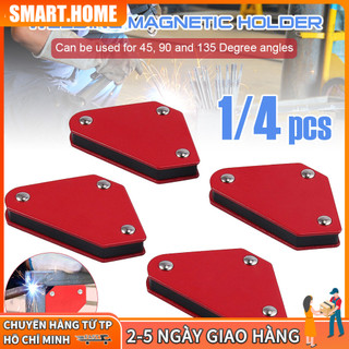 Nam châm ke góc vuông - Ke góc nam châm loại lực hút 12kg 22kg 33kg 4pcs-Bộ 4 món Ke góc nam châm hàn góc vuông