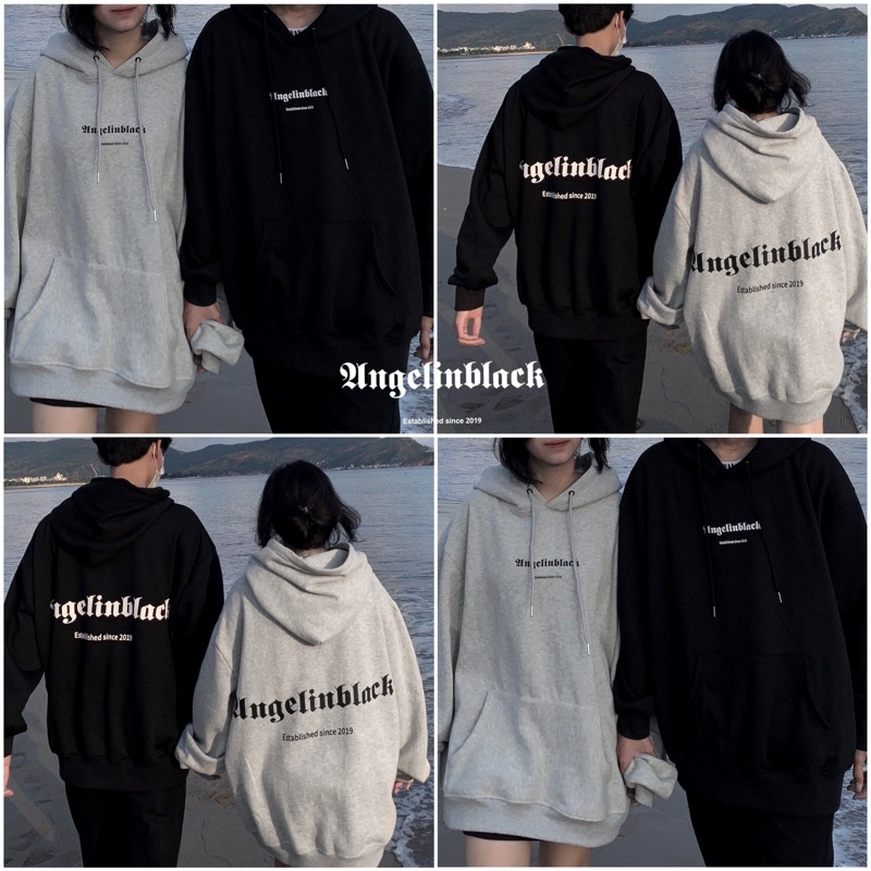 Áo Hoodie Angel phong cách Hàn Quốc form rộng dáng unisex cực đẹp, hàng siêu hottrend cho mùa đông năm nay