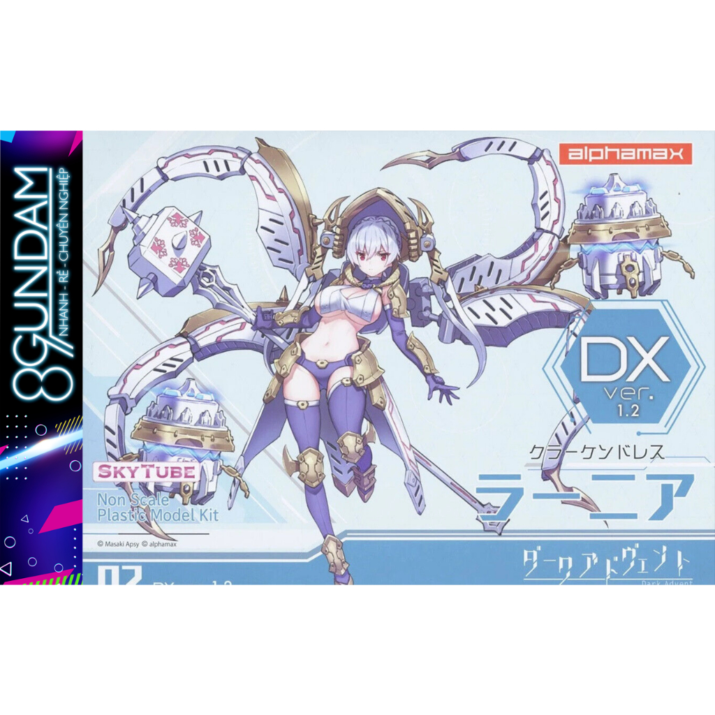 Mô Hình Lắp Ráp Alphamax DarkAdvent Krakendress Rania DX Ver 1.2