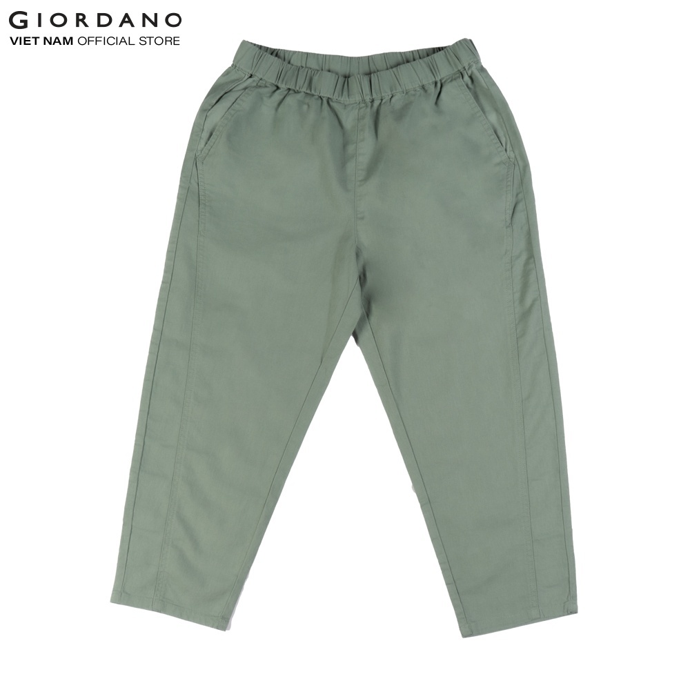 Quần Lửng Linen Nữ Giordano 05420228