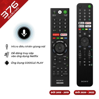 [LOẠI XỊN] REMOTE Sony Giọng Nói - Đời 2019 và 2022 - Giá Rẻ