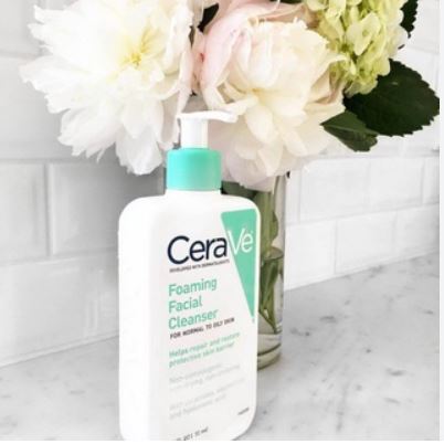 473ML - Sữa rửa mặt Cerave Foaming cho da dầu mụn