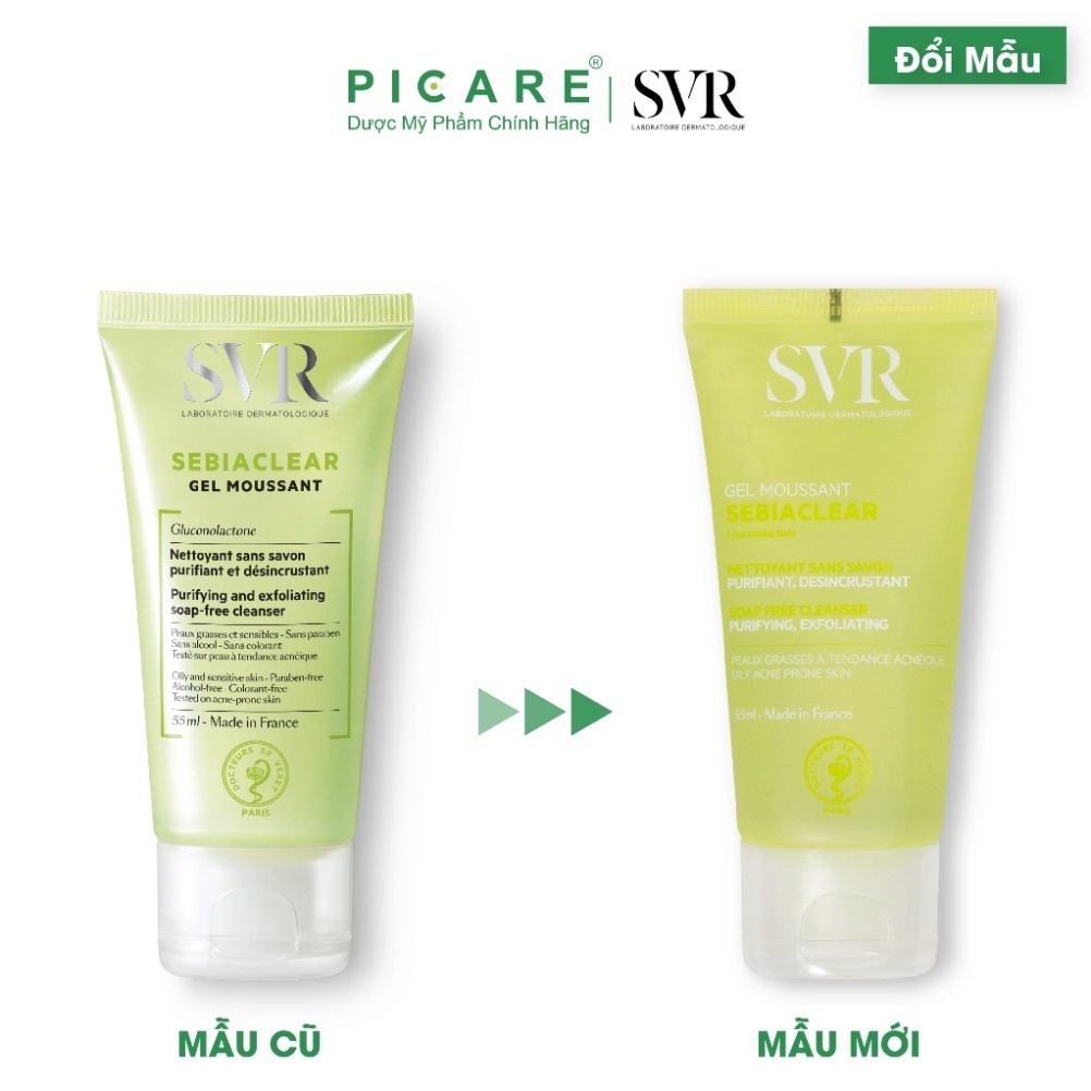 Sữa rửa mặt SVR Sebiaclear 200ml