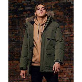 Áo khoác parka lông vũ g.u.e.s.s hàng xuất khẩu xịn sang hàn ak338
