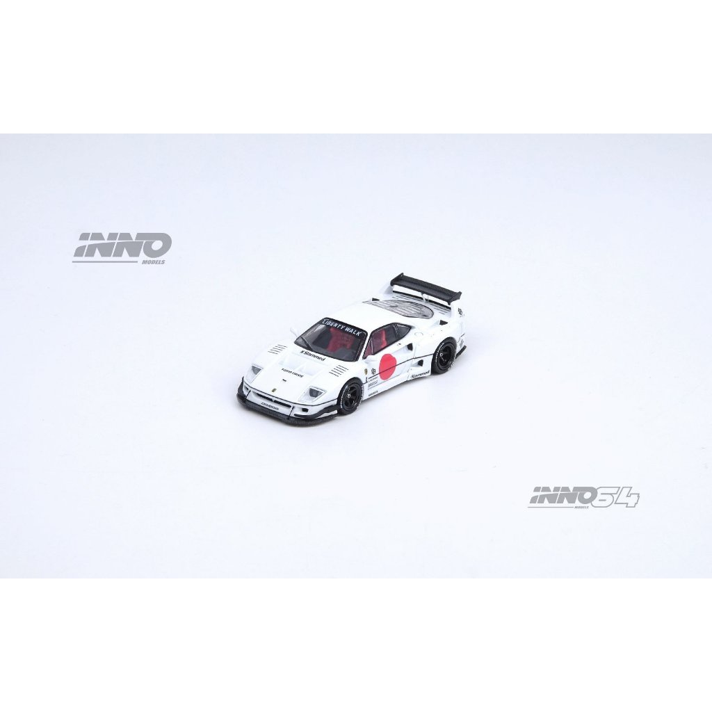 Mô hình xe Ferrari F40 Liberty Walk LBWK tỉ lệ 1:64 TPC - Inno64