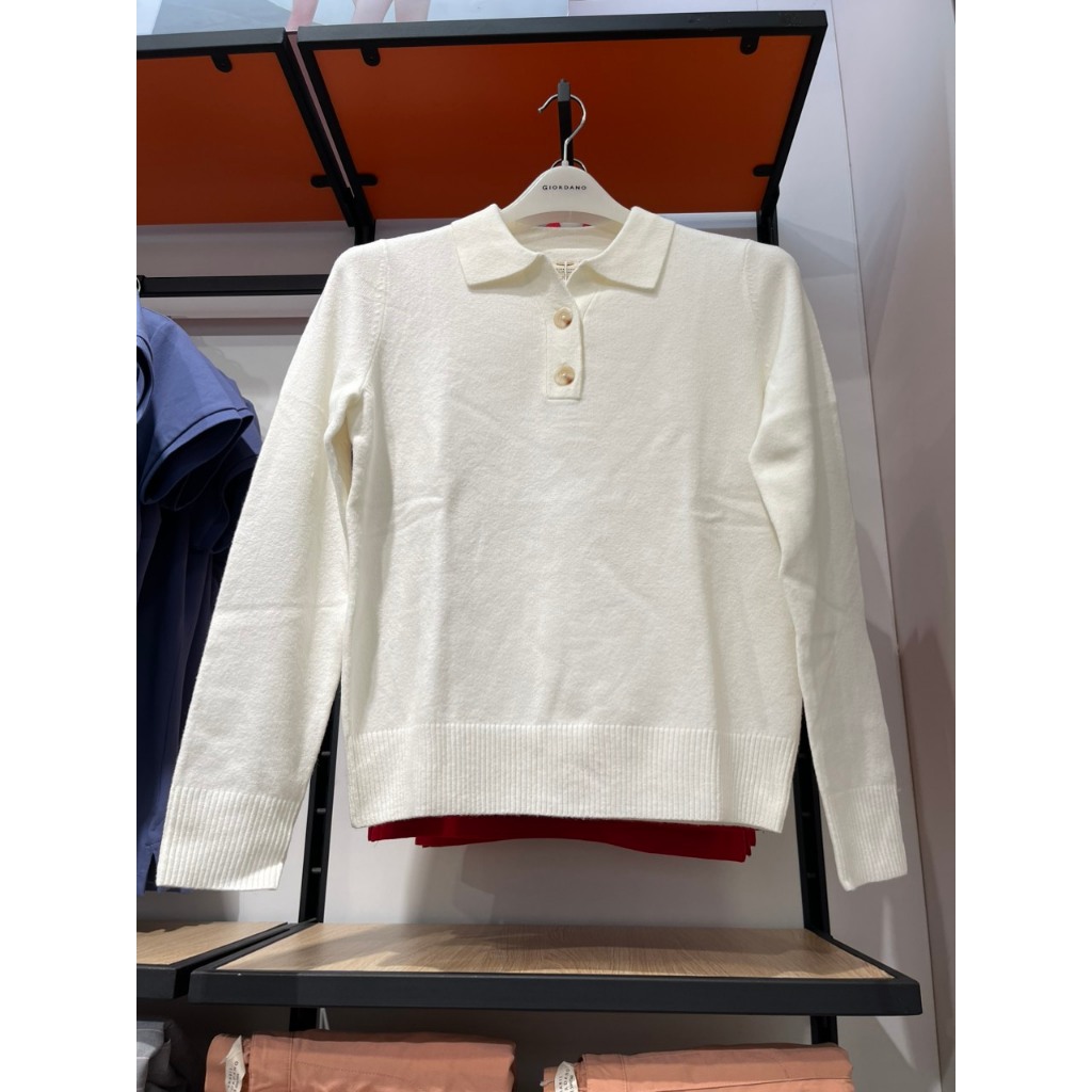 Áo Len Dài Tay Nữ Sweater Pullover Giordano 05353604