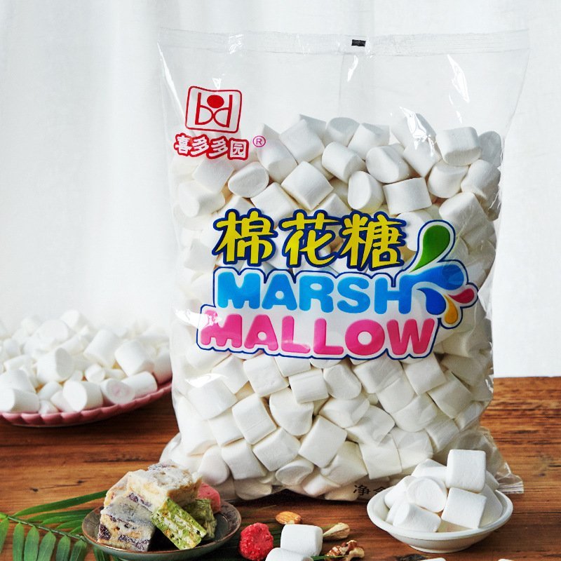 [ ngon mềm ] Combo 1000g kẹo bông sữa trắng Marshmallow