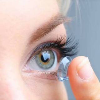 Kính áp tròng DOE EYES - LENS TRONG SUỐT - 1 CHIẾC (TƯƠNG ỨNG 1 BÊN MẮT) - có độ 0-7.50