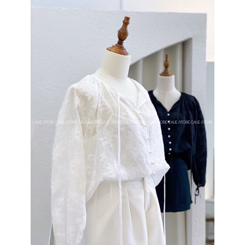 SET ÁO TƠ HOA + ÁO DÂY LÓT CALIESTORE