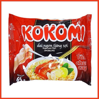Combo 15 gói mì kokomi tôm chua cay 65g