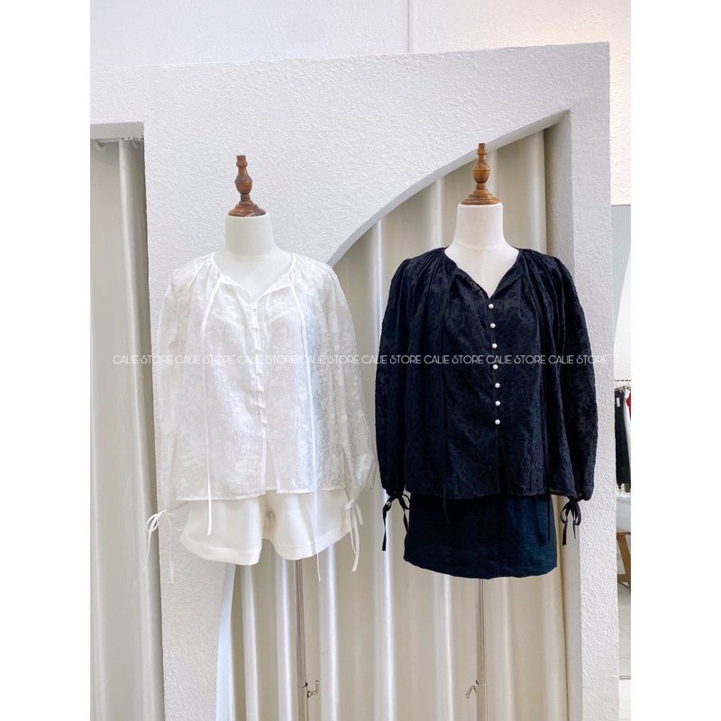 SET ÁO TƠ HOA + ÁO DÂY LÓT CALIESTORE