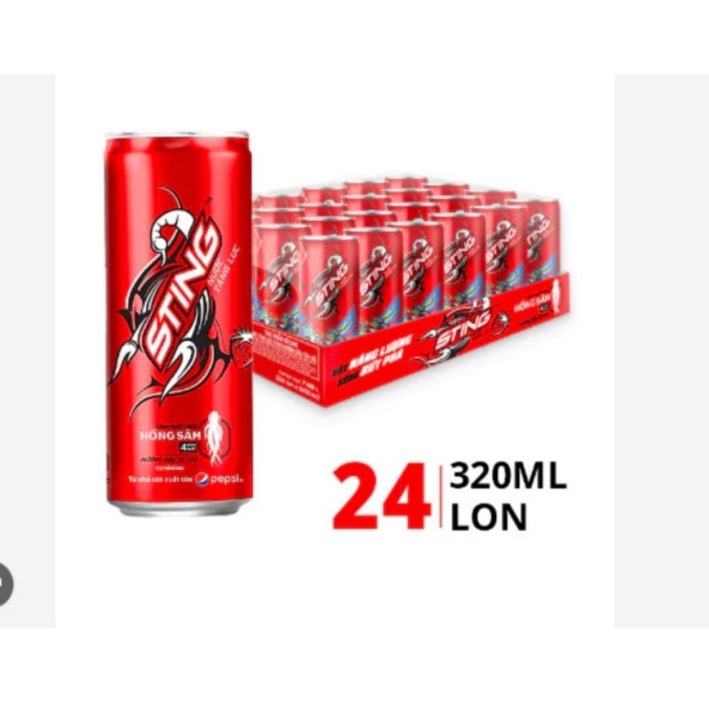 Sting lon 330ml thùng 24 lon