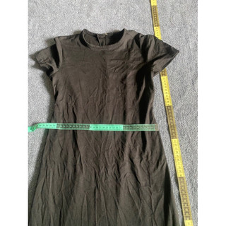 đầm đen trơn dưới 57kg