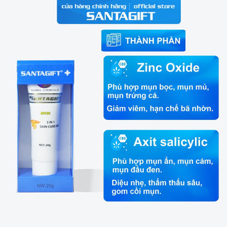 Kem mụn santagift 20g giảm thâm trắng da