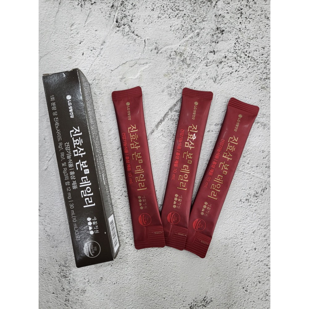 NƯỚC HỒNG SÂM LÊN MEN CÔ ĐẶC LG Life Garden Jinhyosam Bon Daily