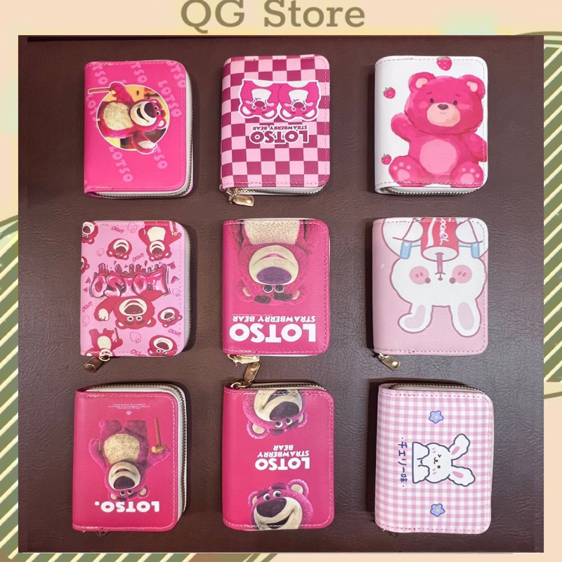 Ví Đựng Thẻ Ví Mini Card Nhỏ Gọn Nhiều Ngăn Xinh Xắn Tiện Lợi QG Store