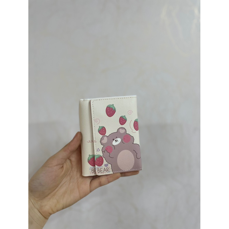 Ví Đựng Thẻ Ví Mini Card Nhỏ Gọn Nhiều Ngăn Xinh Xắn Tiện Lợi QG Store
