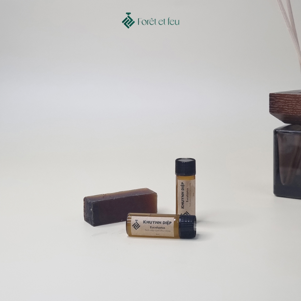 Tinh dầu Khuynh Diệp thủ công Forêt et feu thiên nhiên hữu cơ dung tích 5ml, 30ml và 100ml