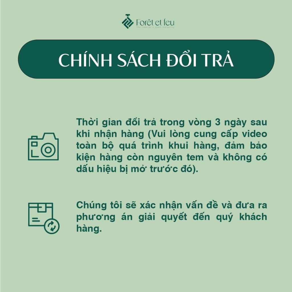 Tinh dầu Khuynh Diệp thủ công Forêt et feu thiên nhiên hữu cơ dung tích 5ml, 30ml và 100ml