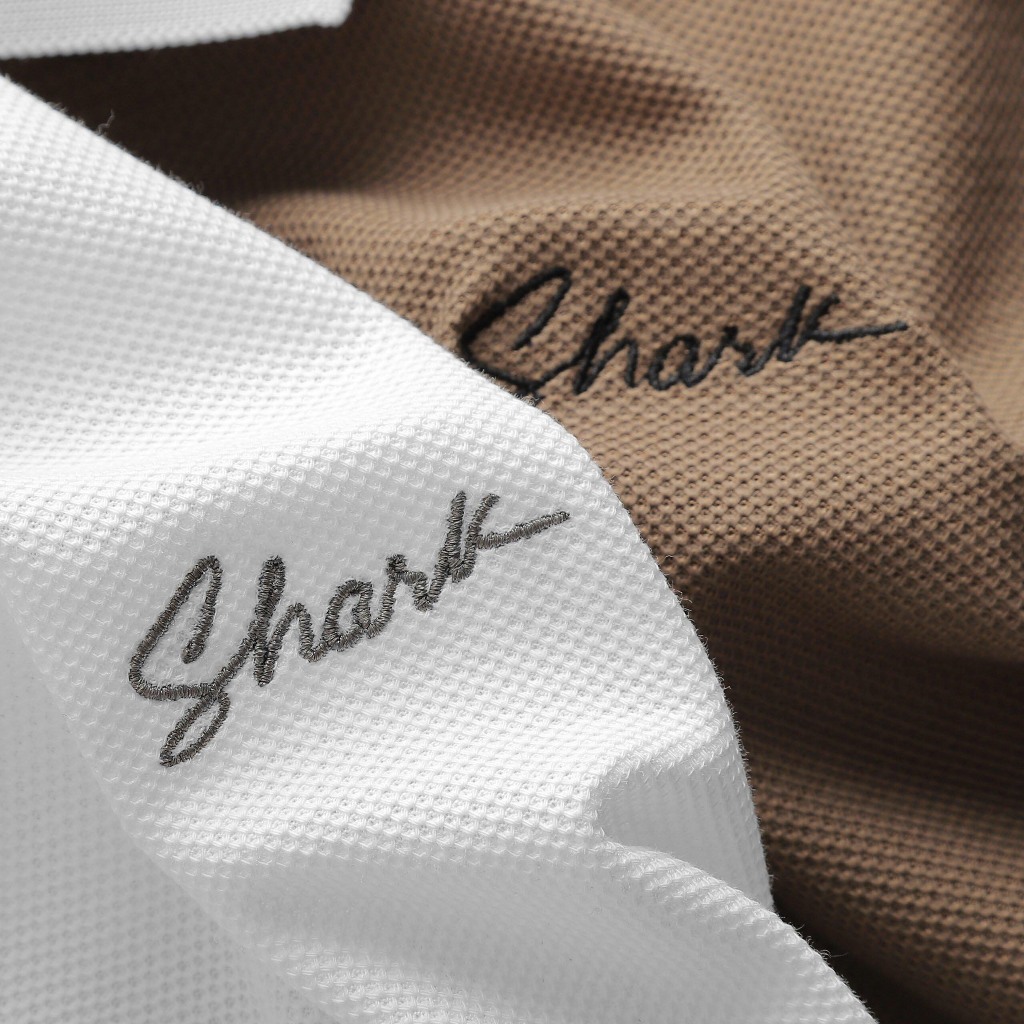 Áo thun POLO SHARK vải Cotton Lục giác cao cấp, chất vải mềm mại, thoáng mát, sang trọng, tinh tế - WILD BEAR