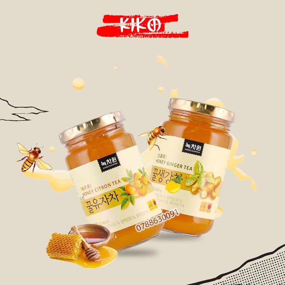 Trà Thanh Yên Mật Ong Nokchawon Hàn Quốc 300g