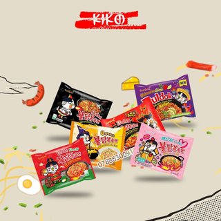 Mì Cay Samyang Hàn Quốc đủ vị GÓI LẺ 140G
