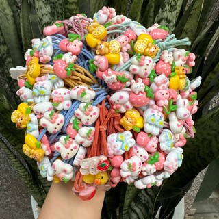 Sỉ Dây Cột Tóc Nhiều Hình Phomg Cách Siêu Dễ Thương