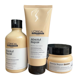 Bộ phục hồi tóc hư tổn L'oreal Professionel Absolut Repair ( size nhỏ)