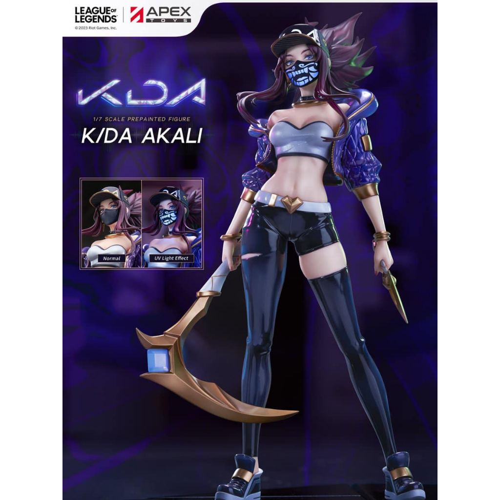 Mô hình Akali K/DA hãng Apex Toys x League of Legends