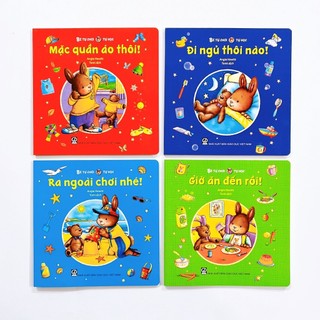 Bộ sách - bé tự học tự chơi - bộ 4 cuốn