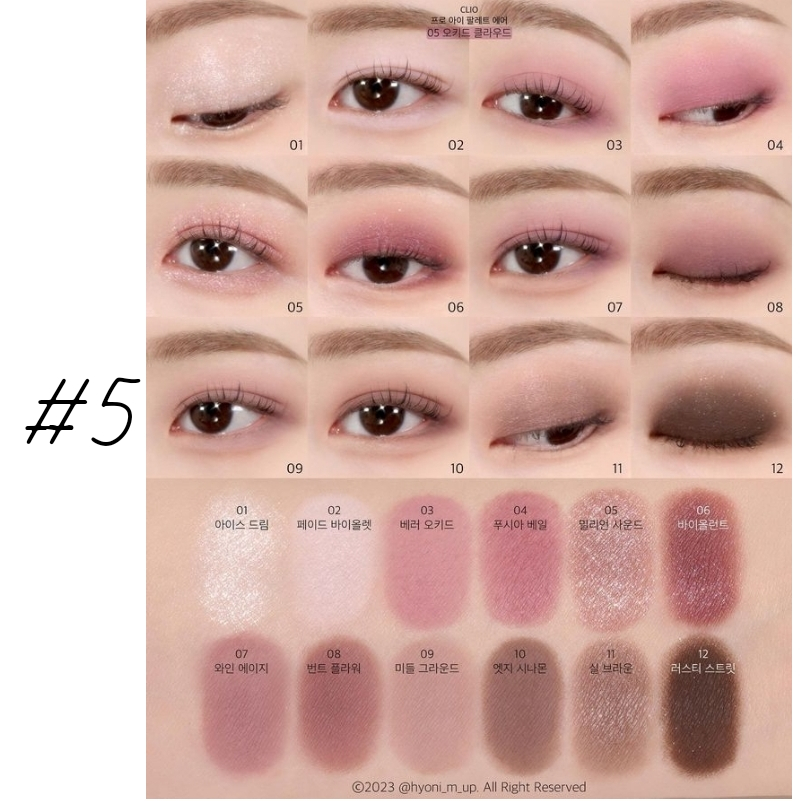 Bảng mắt Clio Pro Eye Palette Air