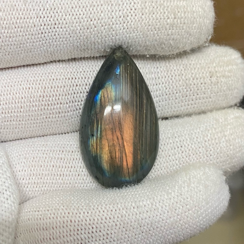 Đá Labradorite-Hắc Nguyệt Quang (Đá Xà Cừ) thanh tẩy, làm mặt dây, sưu tầm...!!!