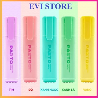 Bút dạ quang màu rửa được pastel thiên long flexoffice pazto fo-hl009/vn / hl009