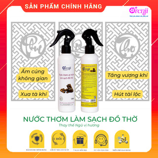 Nước lau đồ thờ, bao sái đồ thờ hương quế / hương bưởi ORENJI 250ML - Tăng vượng khí, hút tài lộc