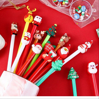 combo 100 Bút nước noel (3 màu mực xanh-đen-tím)