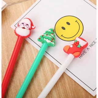combo 100 Bút nước noel (3 màu mực xanh-đen-tím)