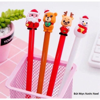 combo 100 Bút nước noel (3 màu mực xanh-đen-tím)