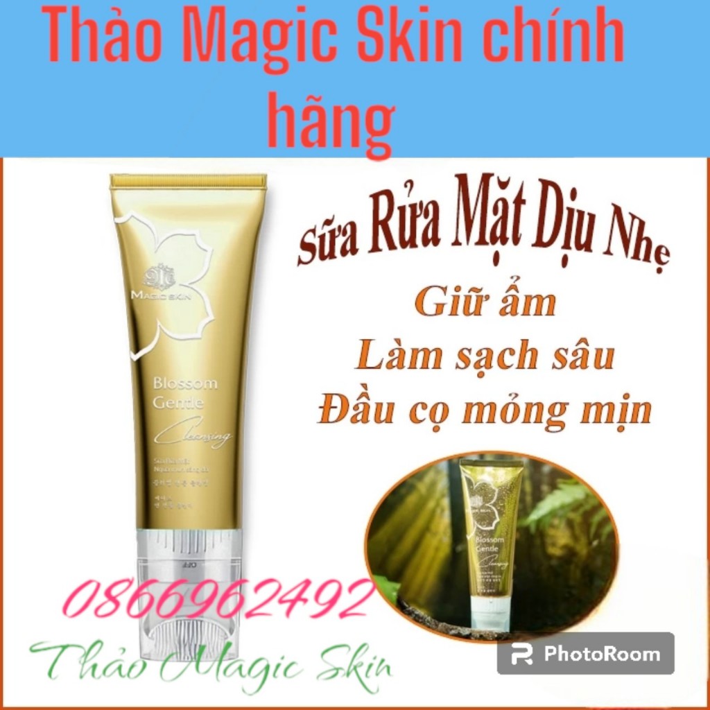 Sữa rửa mặt,sữa rửa mặt  dịu nhẹ Blossom Gentle Cleansing Magic Skin