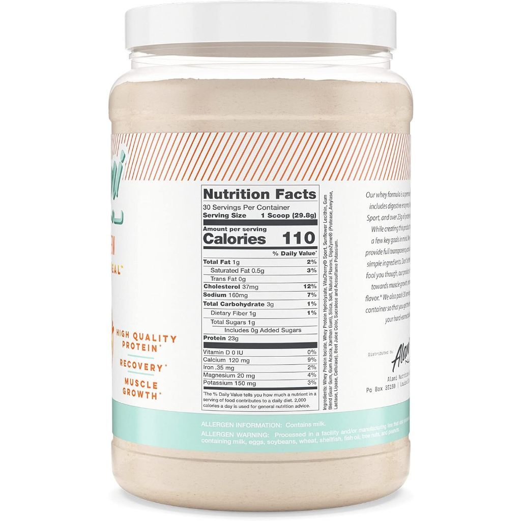 Hydrolyzed Whey Protein by "Kim Kardashian" : Alani Nu 2lbs 30 lần dùng