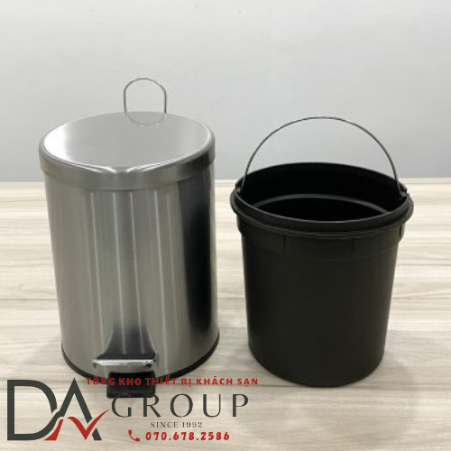 THÙNG RÁC INOX ĐẠP CHÂN, THÙNG RÁC VĂN PHÒNG CAO CẤP