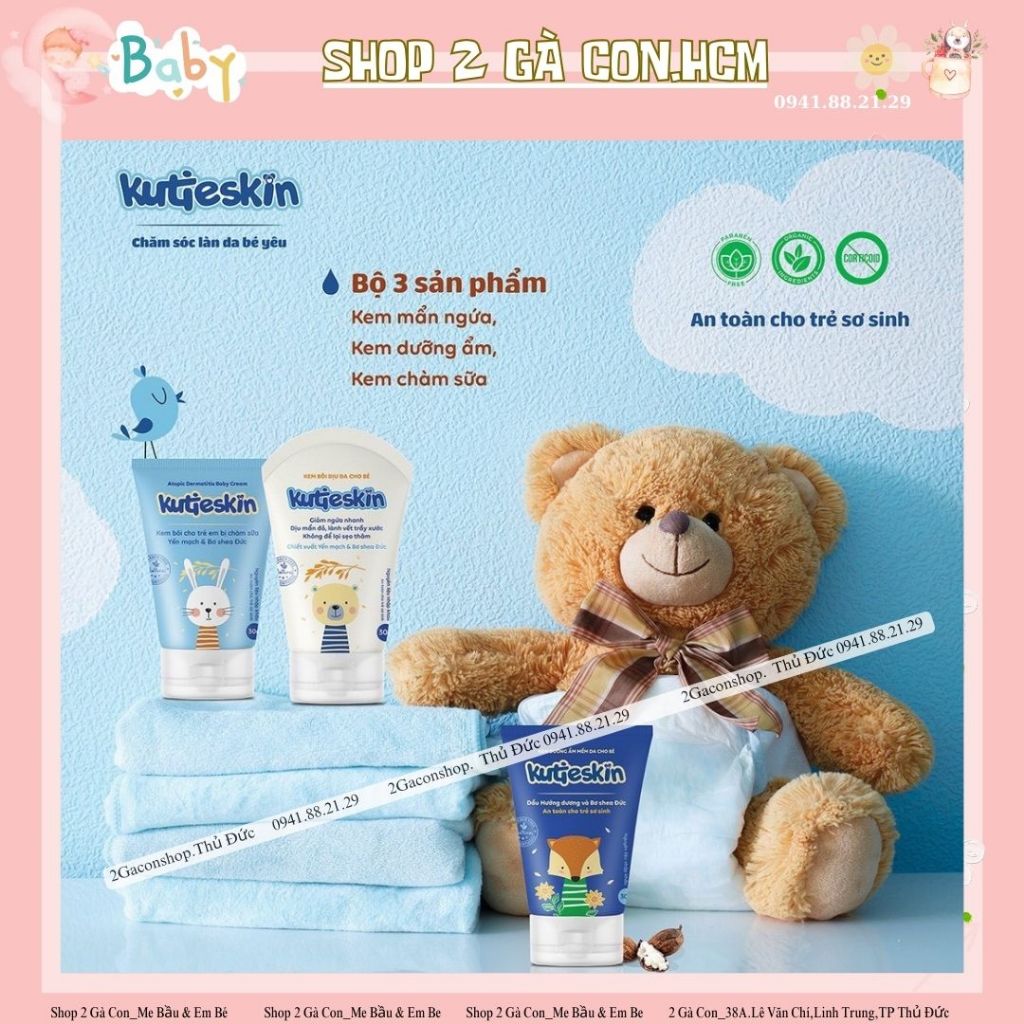 Kem bôi dưỡng da Kutieskin 30g