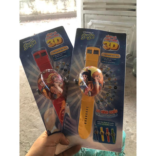Đồng hồ chiếu 24 hình 3D siêu đẹp