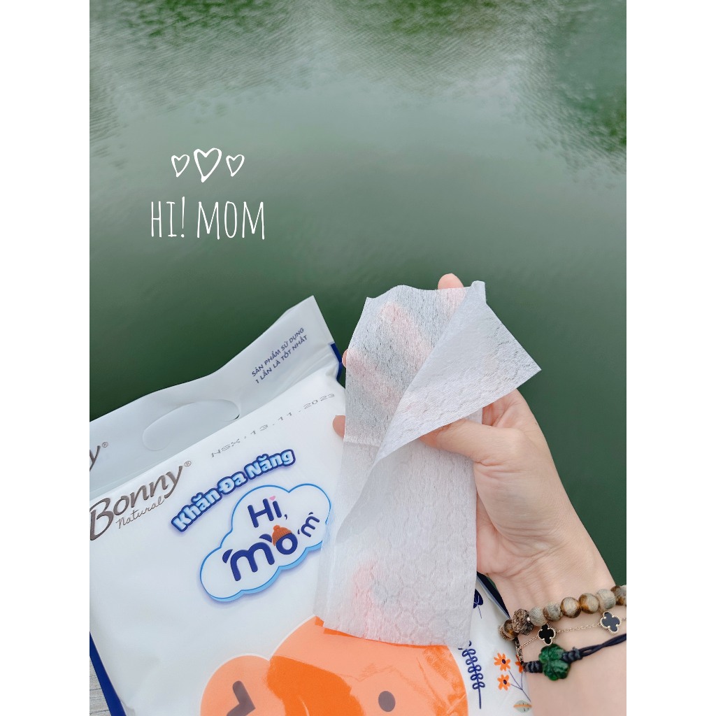 Khăn Khô Đa Năng Himom Bonny Mẫu Mới Mềm Mại, An Toàn Cho Mẹ Và Bé