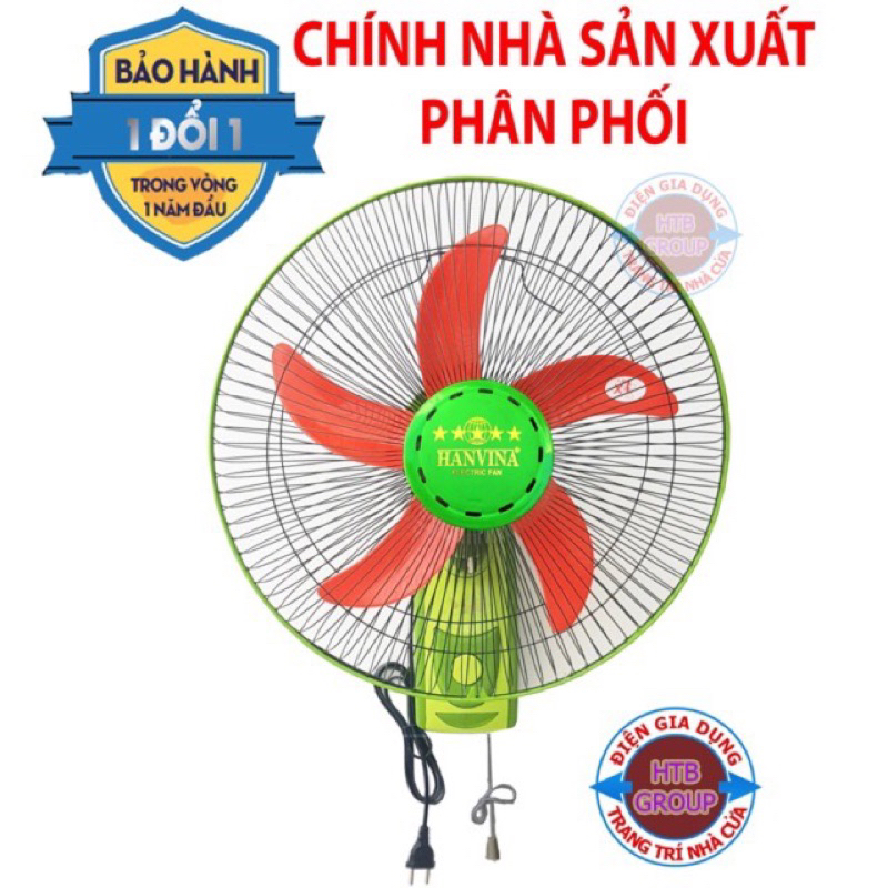 QUẠT TREO TƯỜNG 1 DÂY HANVINA FUGIO