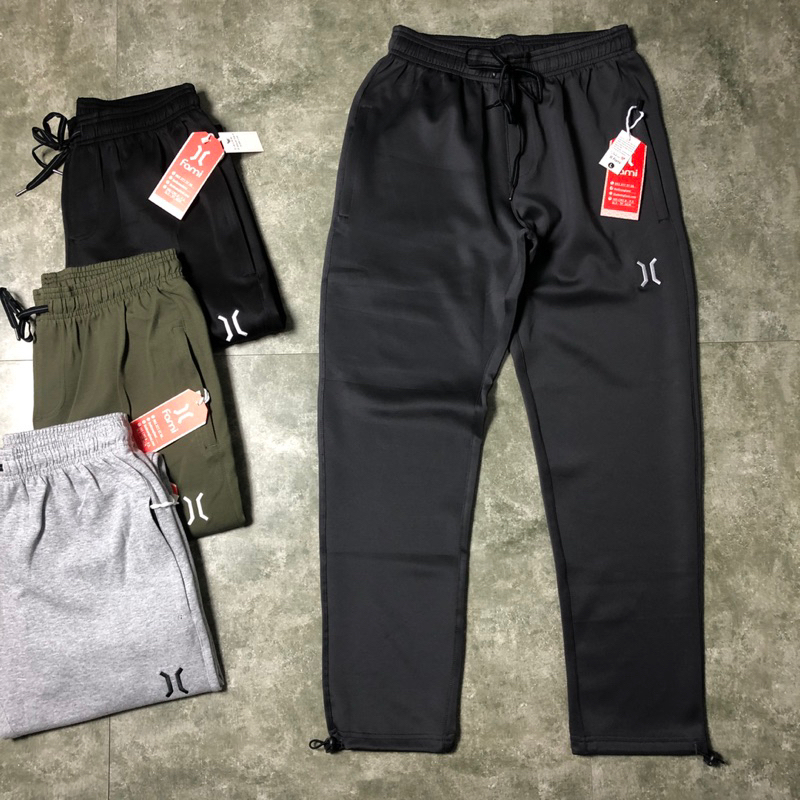 Quần dài mùa đông vải thun vải nỉ, unisex Nam Nữ mặc được