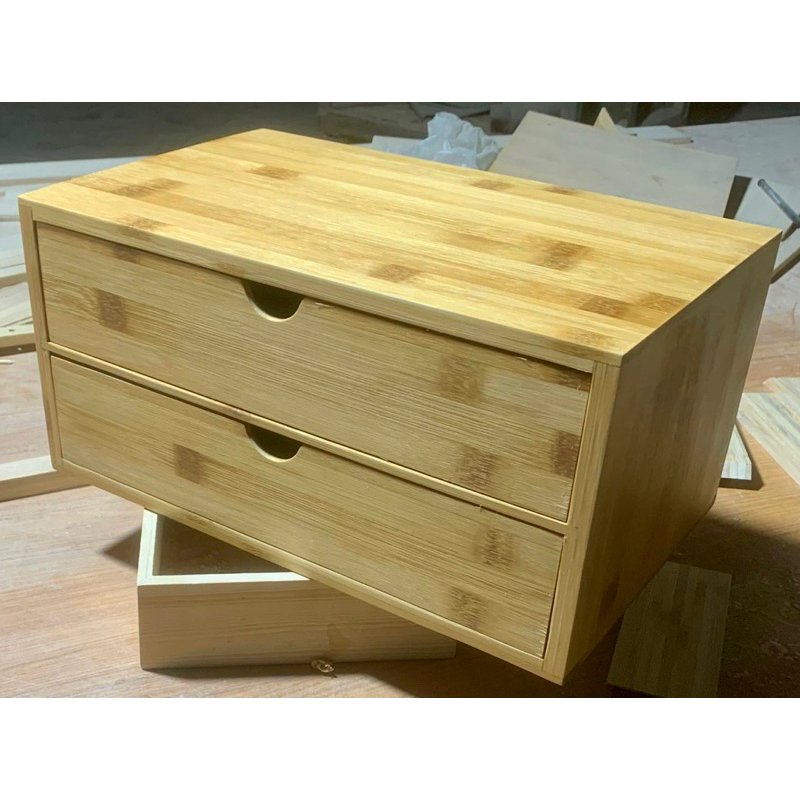 Hộp gỗ tre đa năng có ngăn kéo