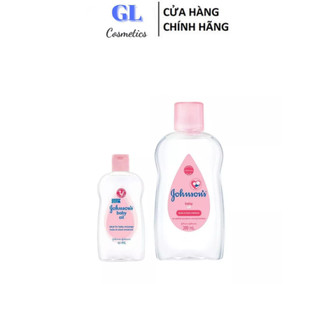 Dầu massage dưỡng ẩm em bé Johnsons Baby Oil 50ml & 200ml
