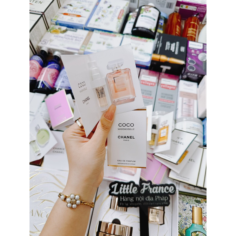 Vial ống thử nước hoa Cha.nel Coco Mademoiselle / No5 / Chance xanh edp